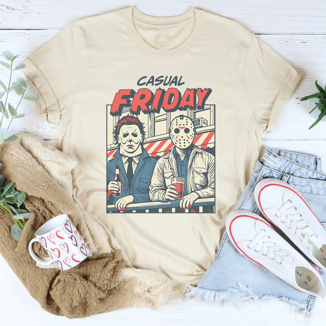 Casual Friday Tee Soft Cream / S Printify T-Shirt T-Shirt