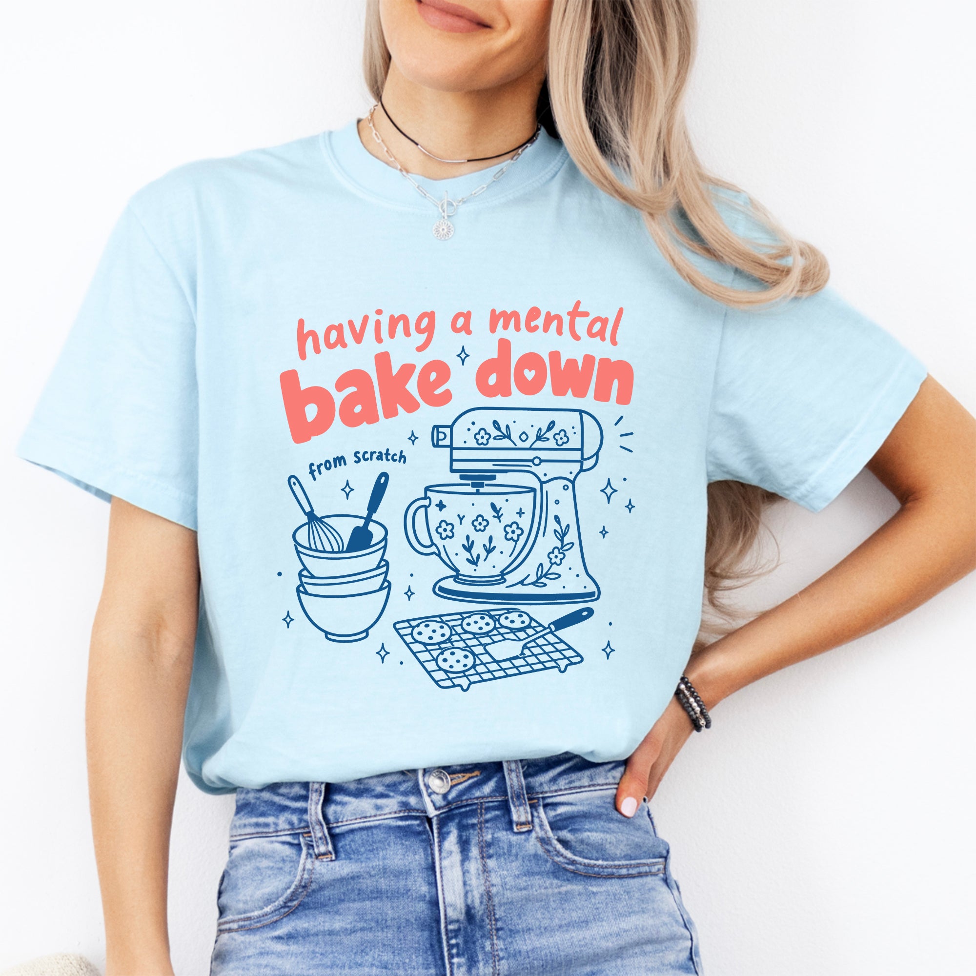 T-Shirt „Ich habe gerade einen mentalen Zusammenbruch“
