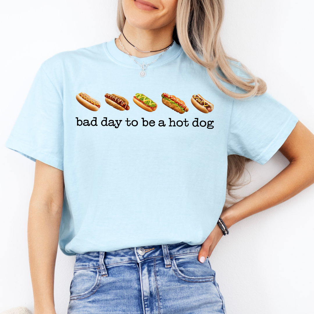 Bad Day To Be A Hot Dog Tee