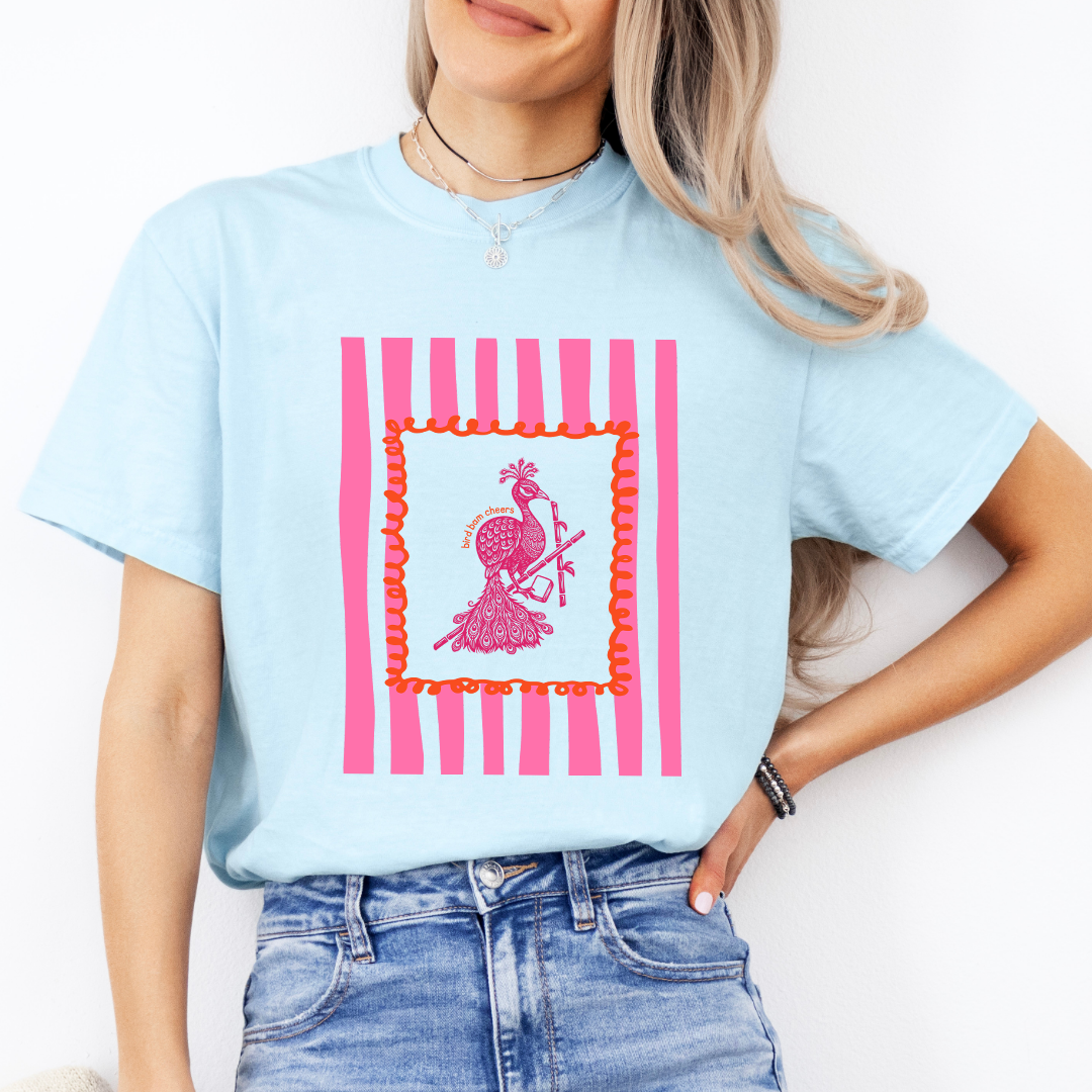 Bird Bam Cheers Tee