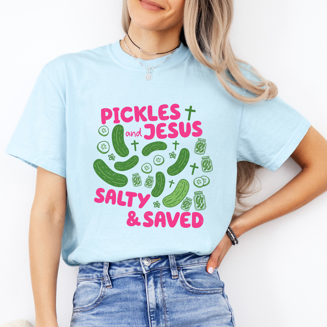 Pickles And Jesus Tee