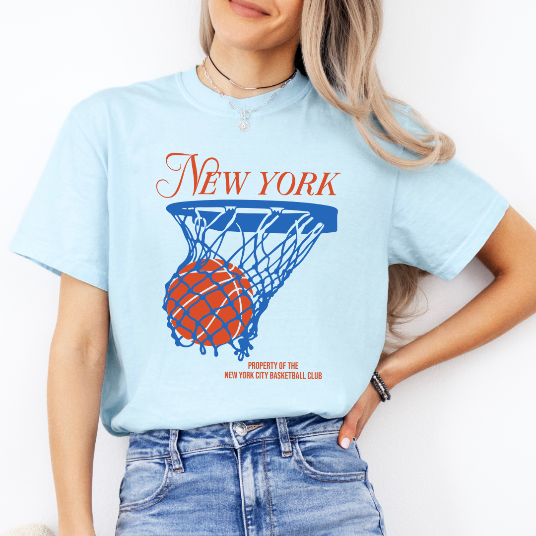 New York Basketball Tee
