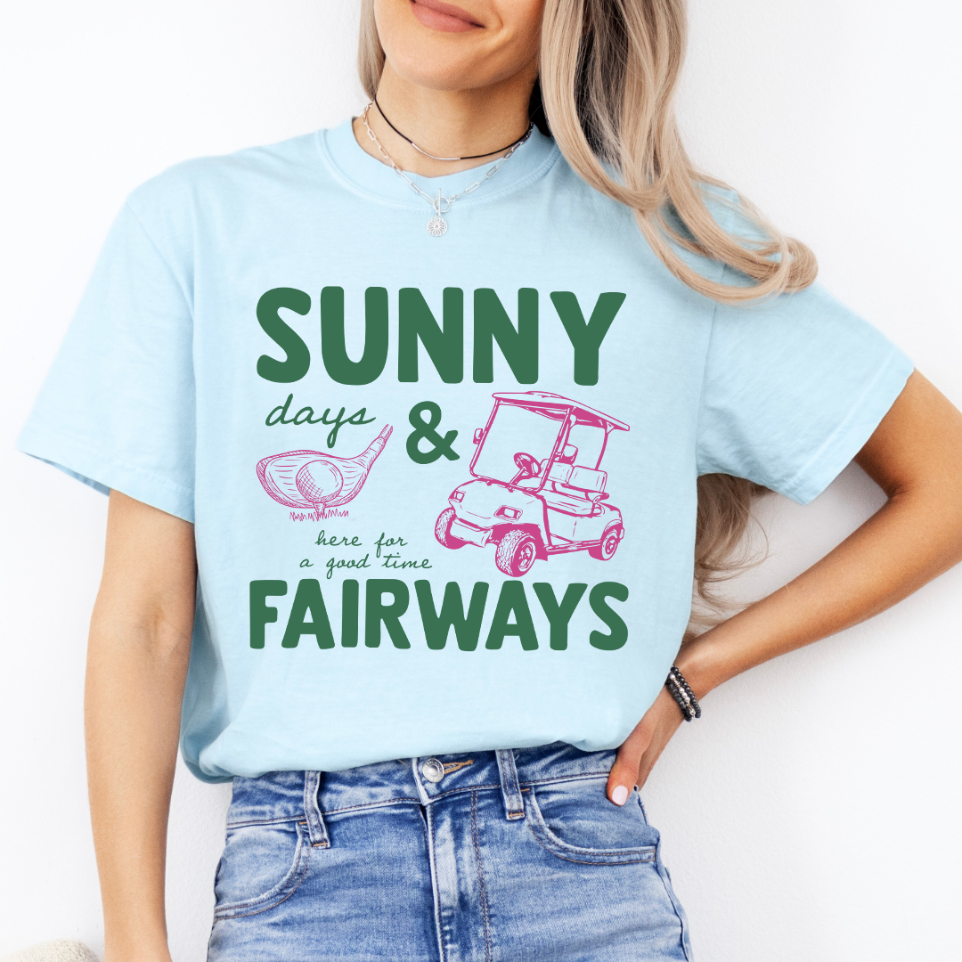 Sunny Days And Fairways Tee