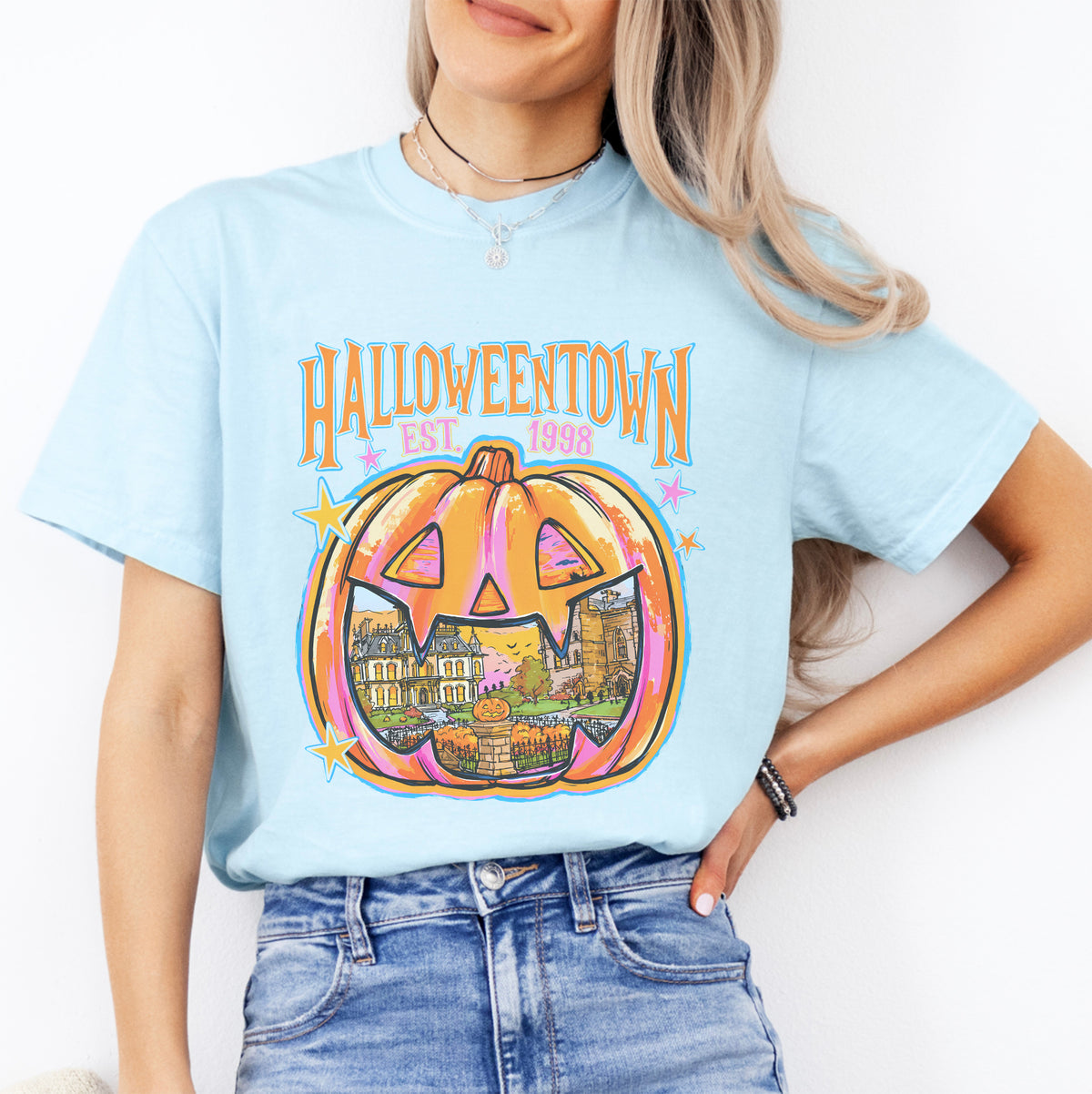 Halloweentown Town Pumpkin Tee