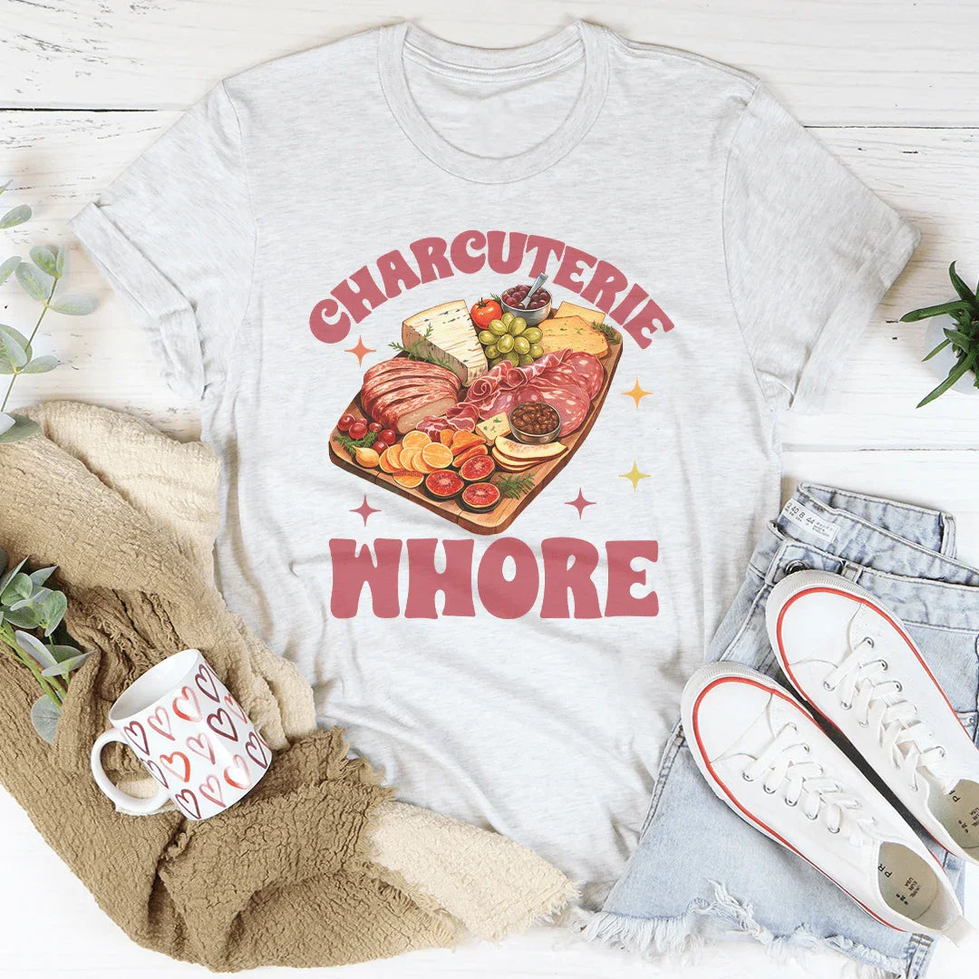Charcuterie Whore Tee Ash / S Peachy Sunday T-Shirt