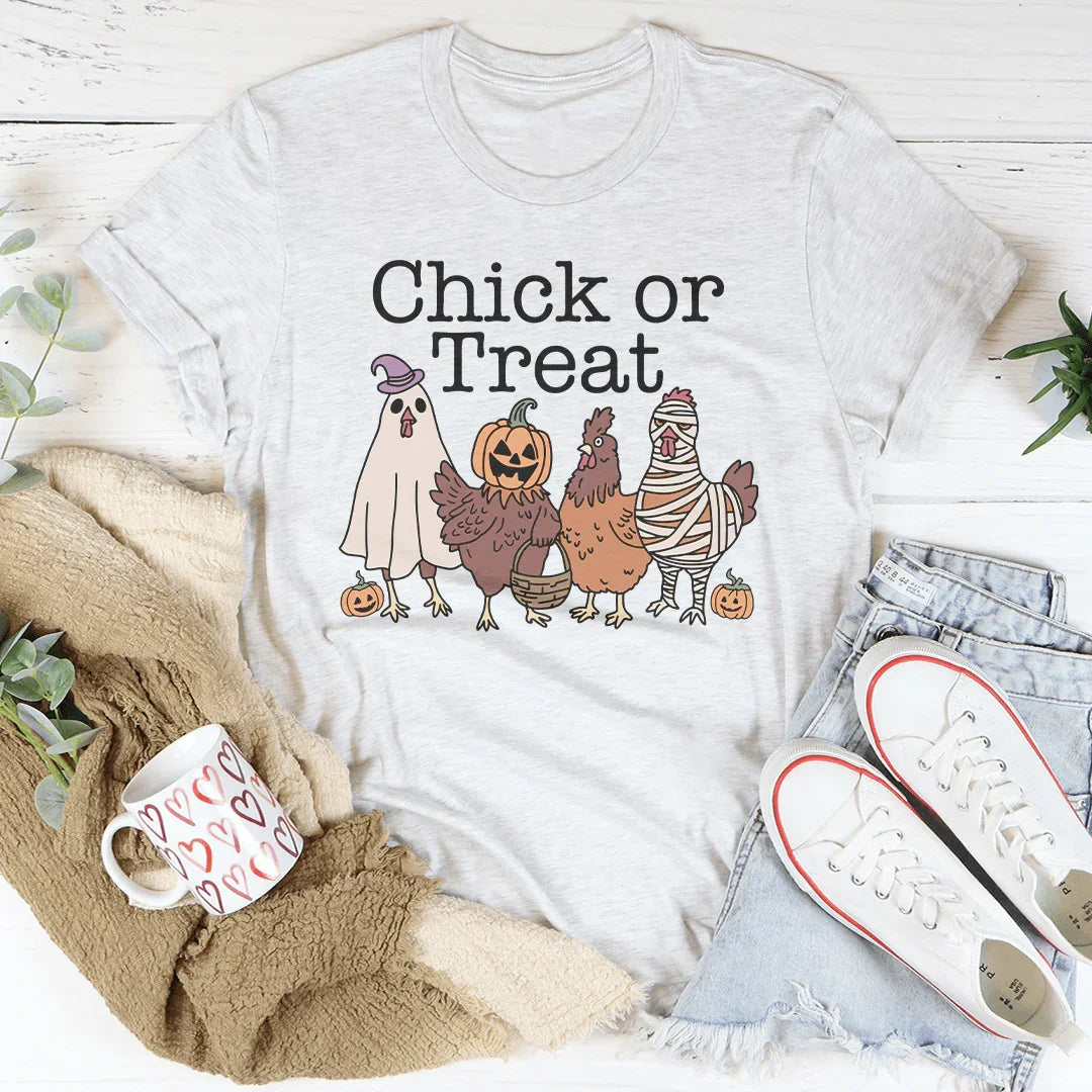 Chick or Treat Tee Ash / S Peachy Sunday T-Shirt
