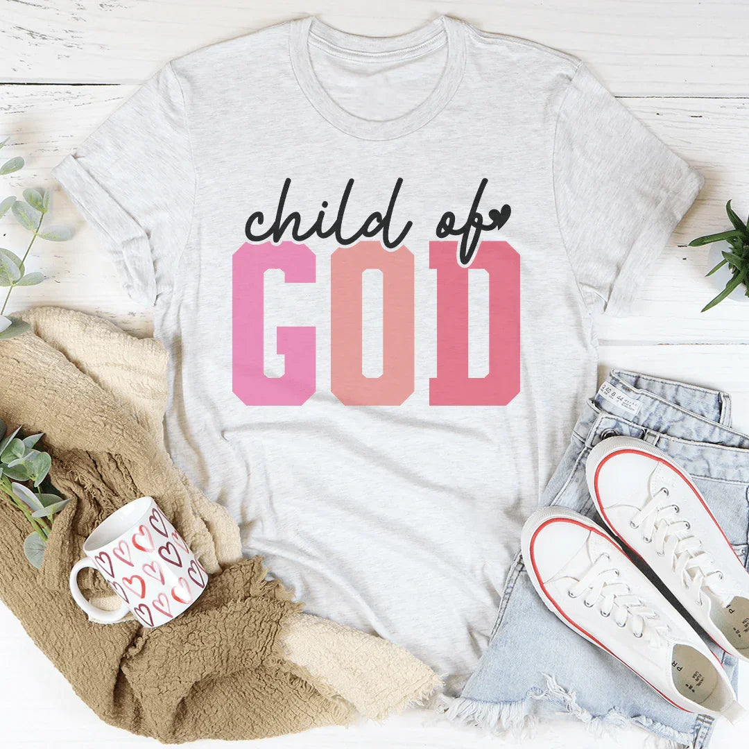 Child of God Tee Ash / S Peachy Sunday T-Shirt