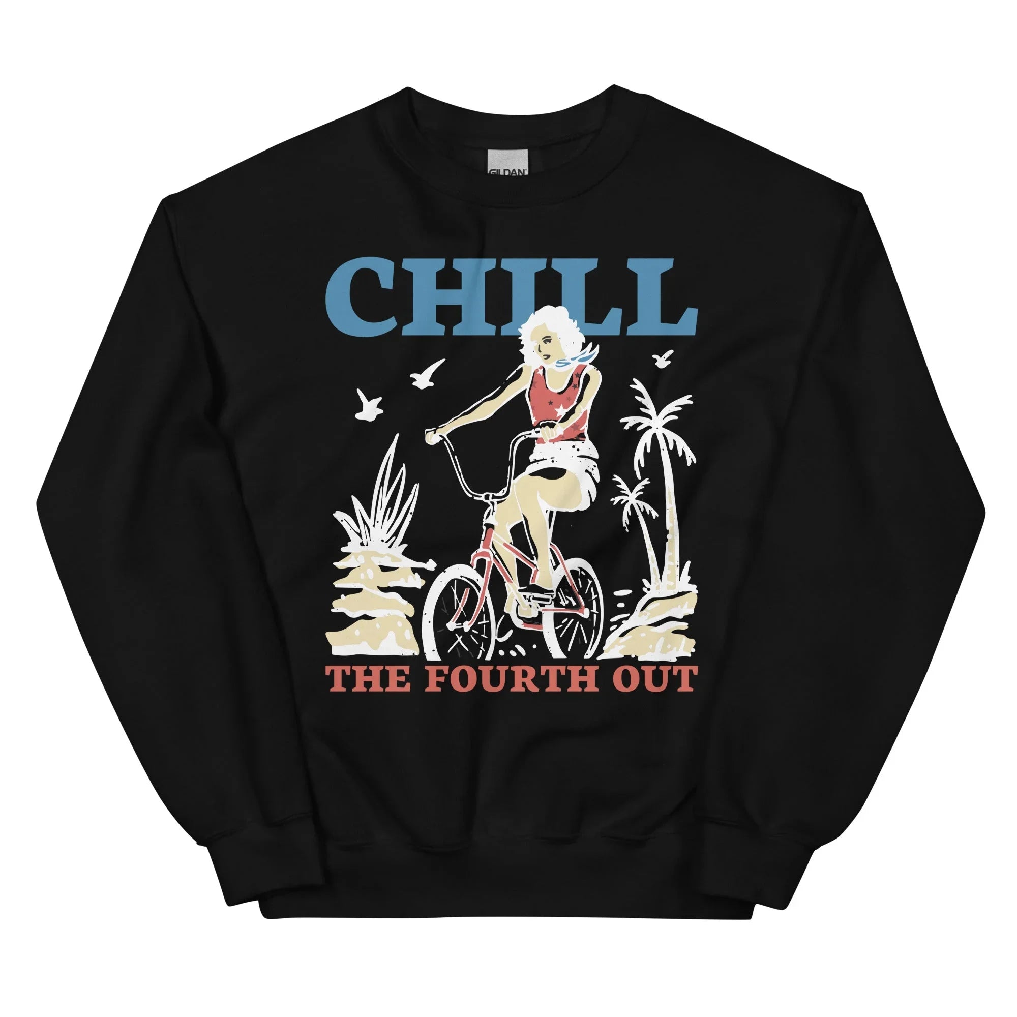Chill The Fourth Out Tee Black / S Peachy Sunday T-Shirt