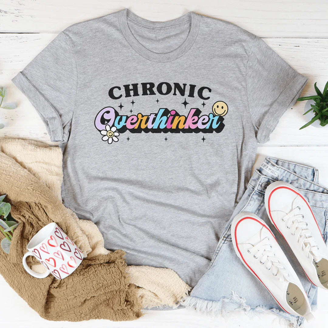 Chronic Overthinker Tee Athletic Heather / S Peachy Sunday T-Shirt