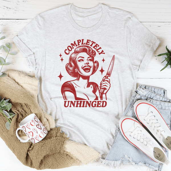 Completely Unhinged Tee Ash / S Peachy Sunday T-Shirt