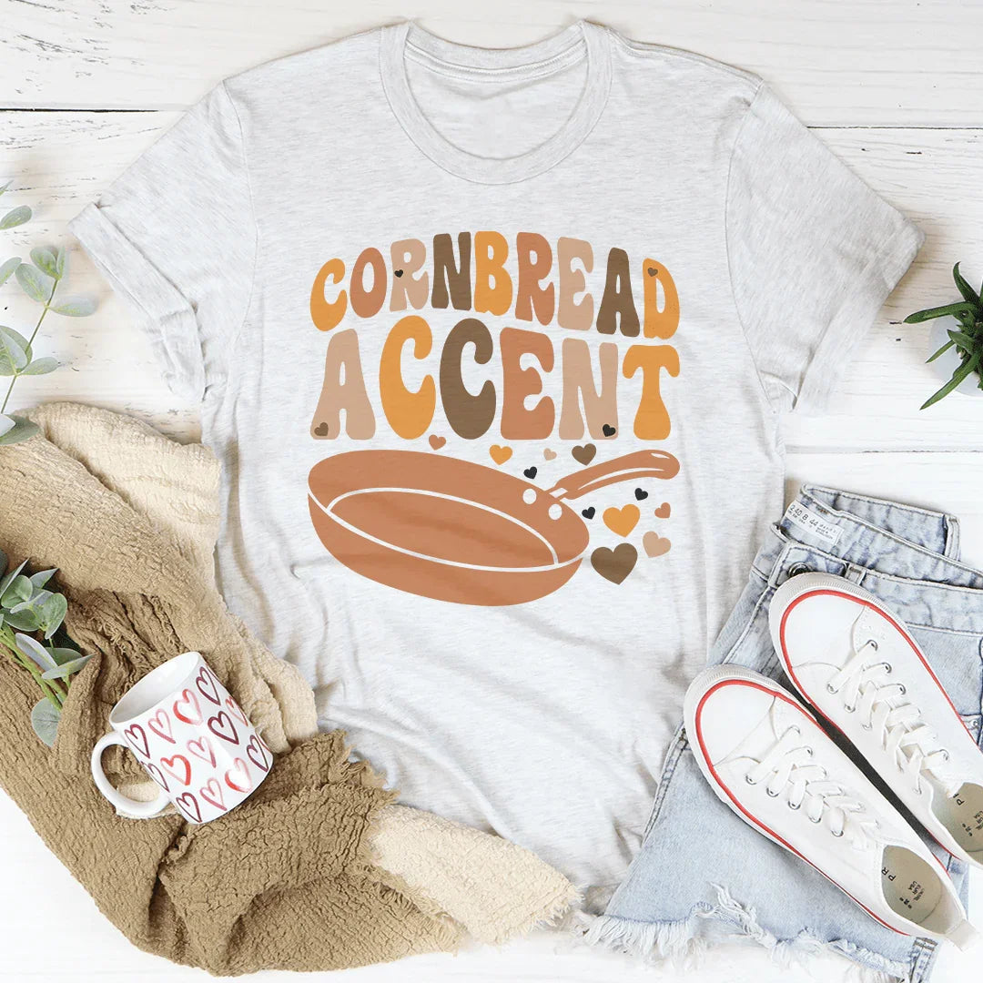 Cornbread Accent Tee Ash / S Peachy Sunday T-Shirt