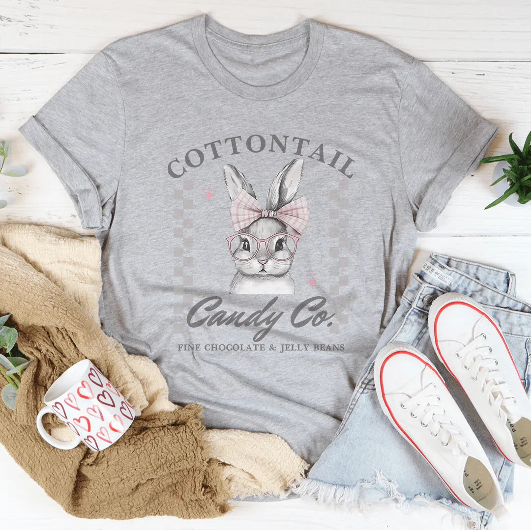 Cottontail Candy Co Tee Athletic Heather / S Peachy Sunday T-Shirt