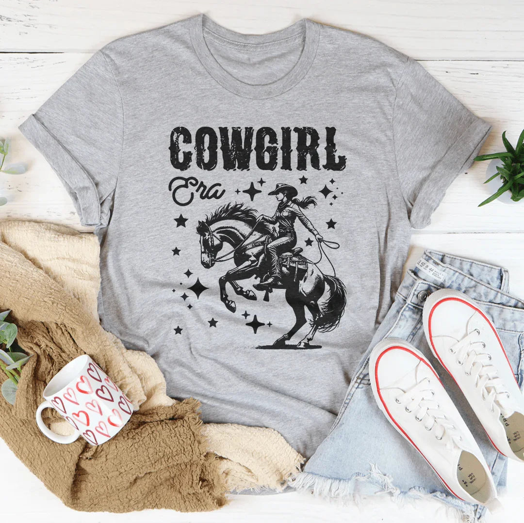 Cowgirl Era Tee Athletic Heather / S Peachy Sunday T-Shirt