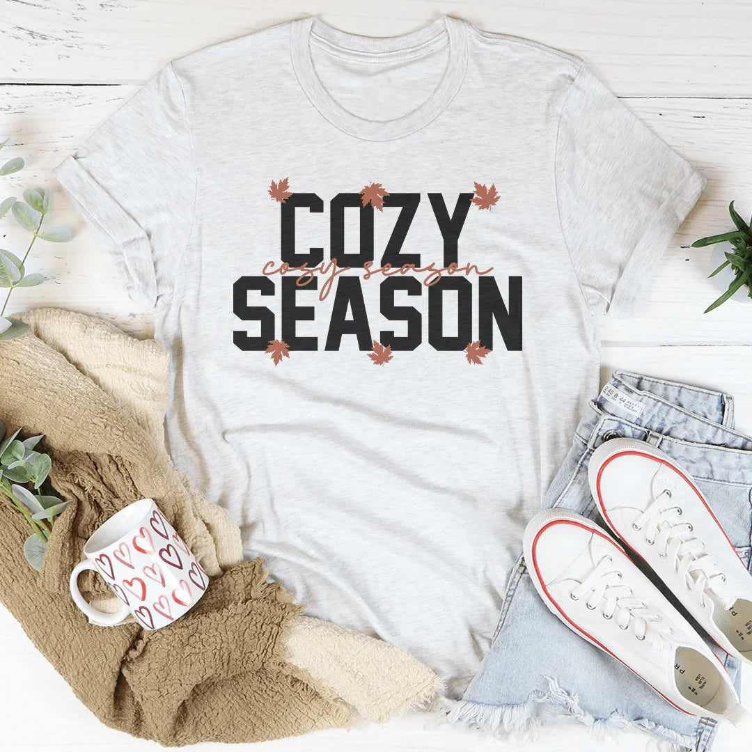 Cozy Season Tee Ash / S Peachy Sunday T-Shirt