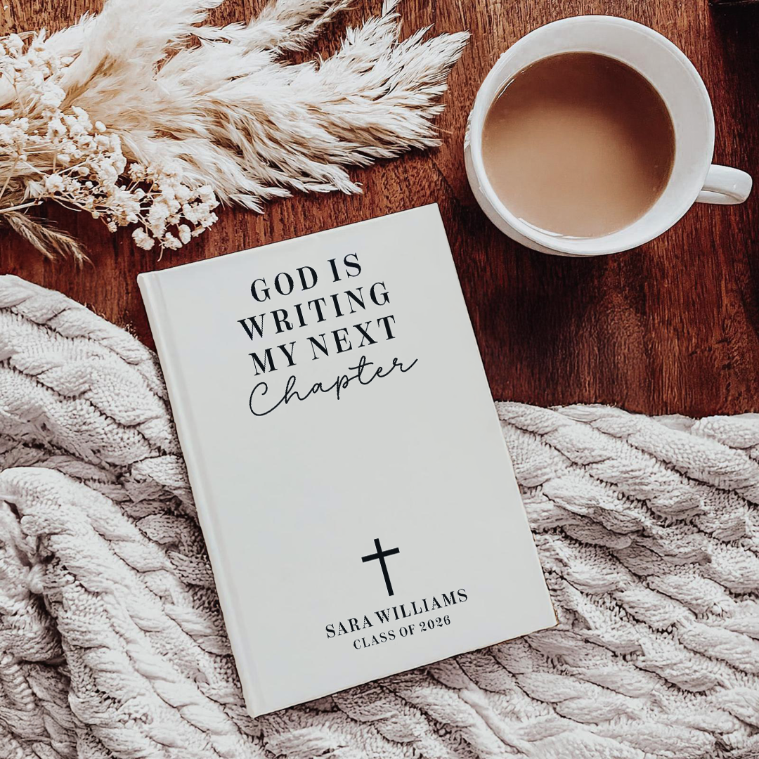 Personalized God Is Writing My Next Chapter Journal