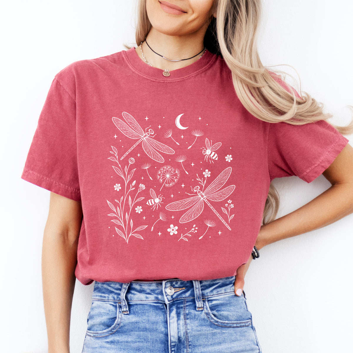T-shirt nature libellule