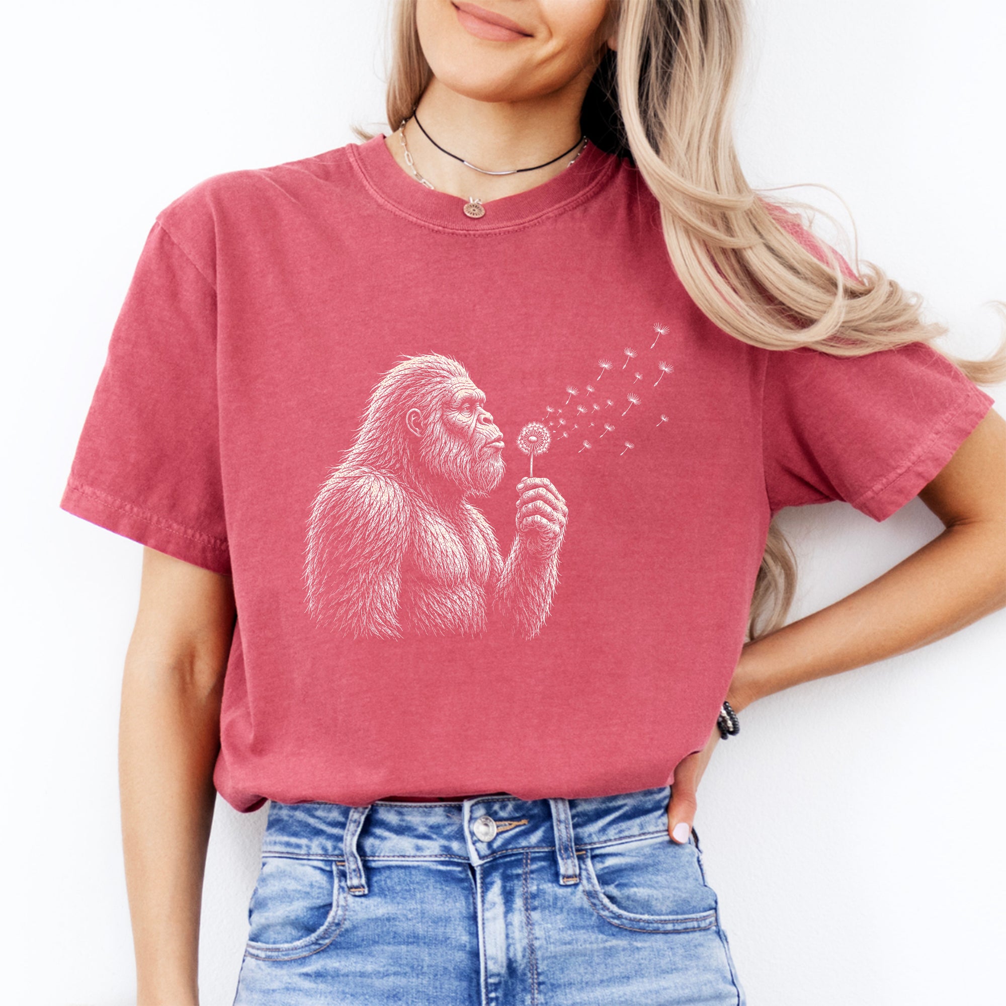 T-Shirt „Bigfoot lässt Wünsche fliegen“