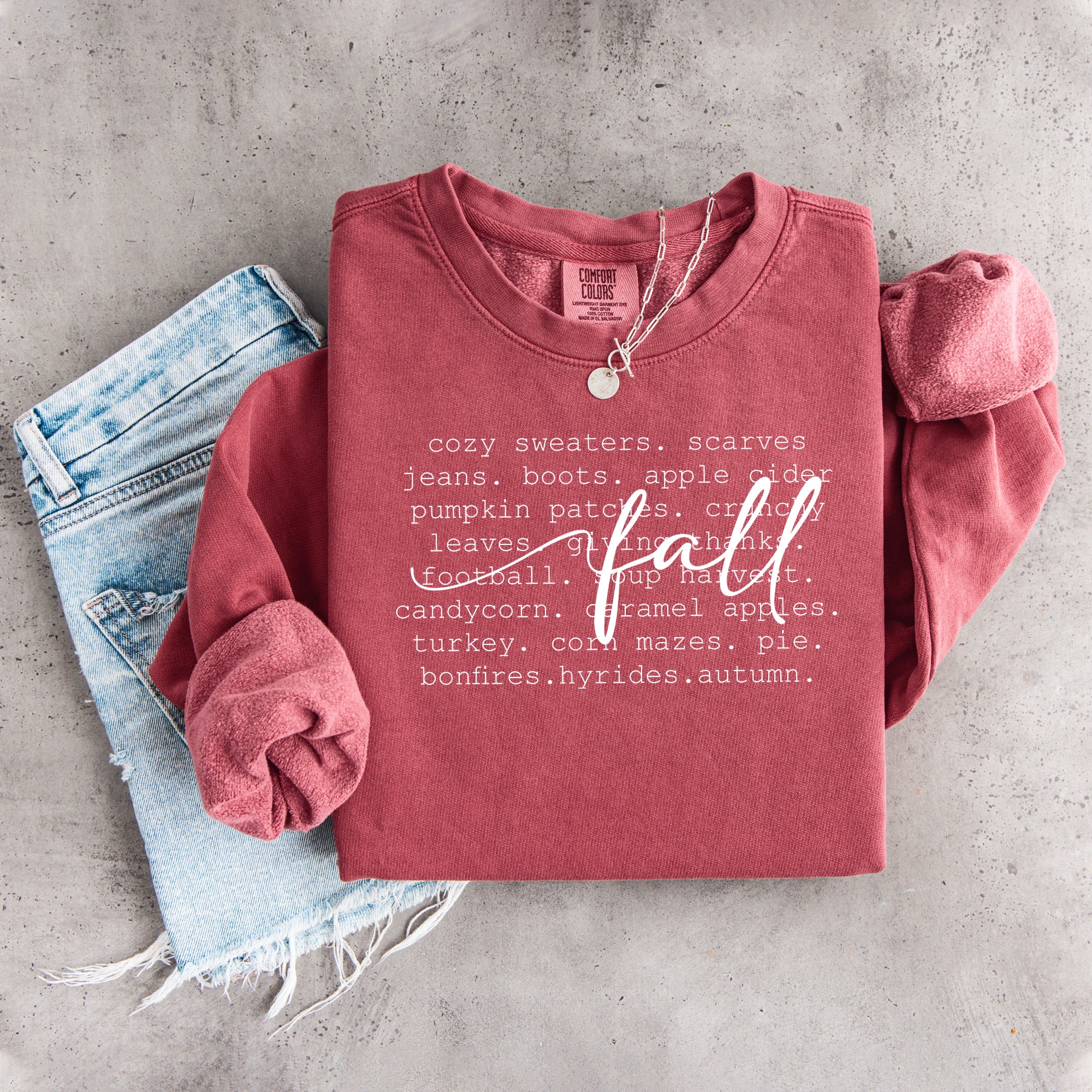 Fall Definition Sweatshirt