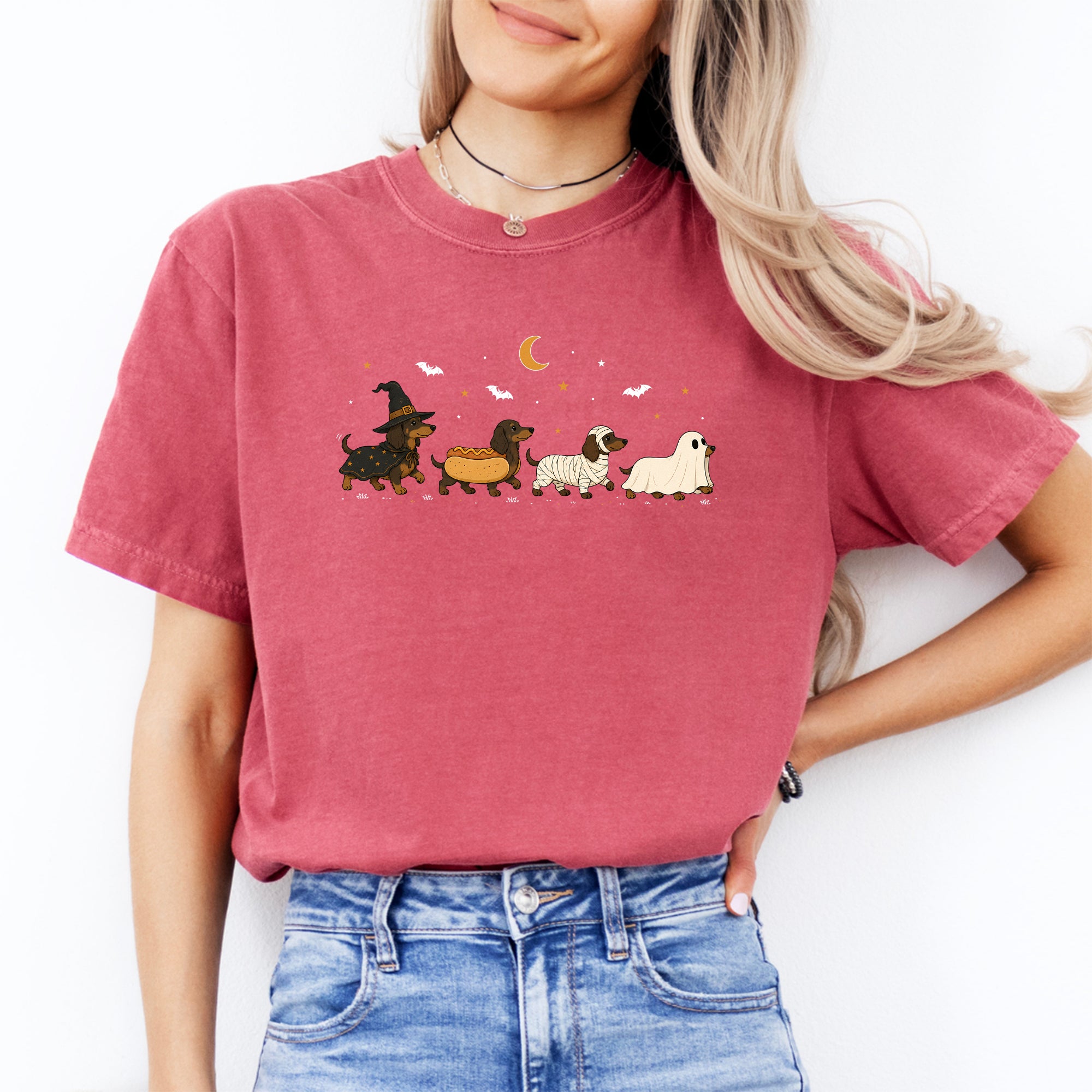 T-shirt « Costumes de teckel pour Halloween »