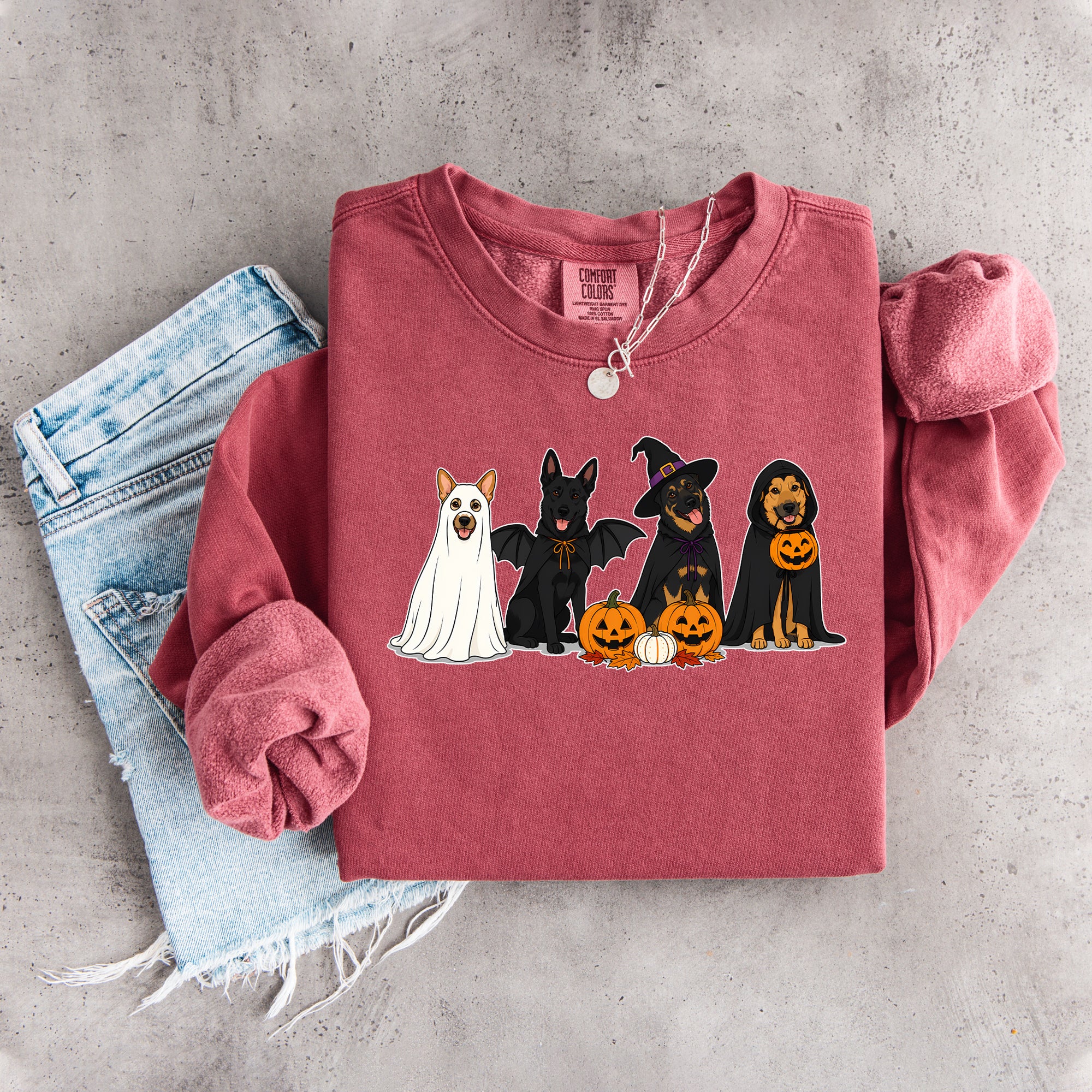 Sudadera de Halloween del pastor alemán