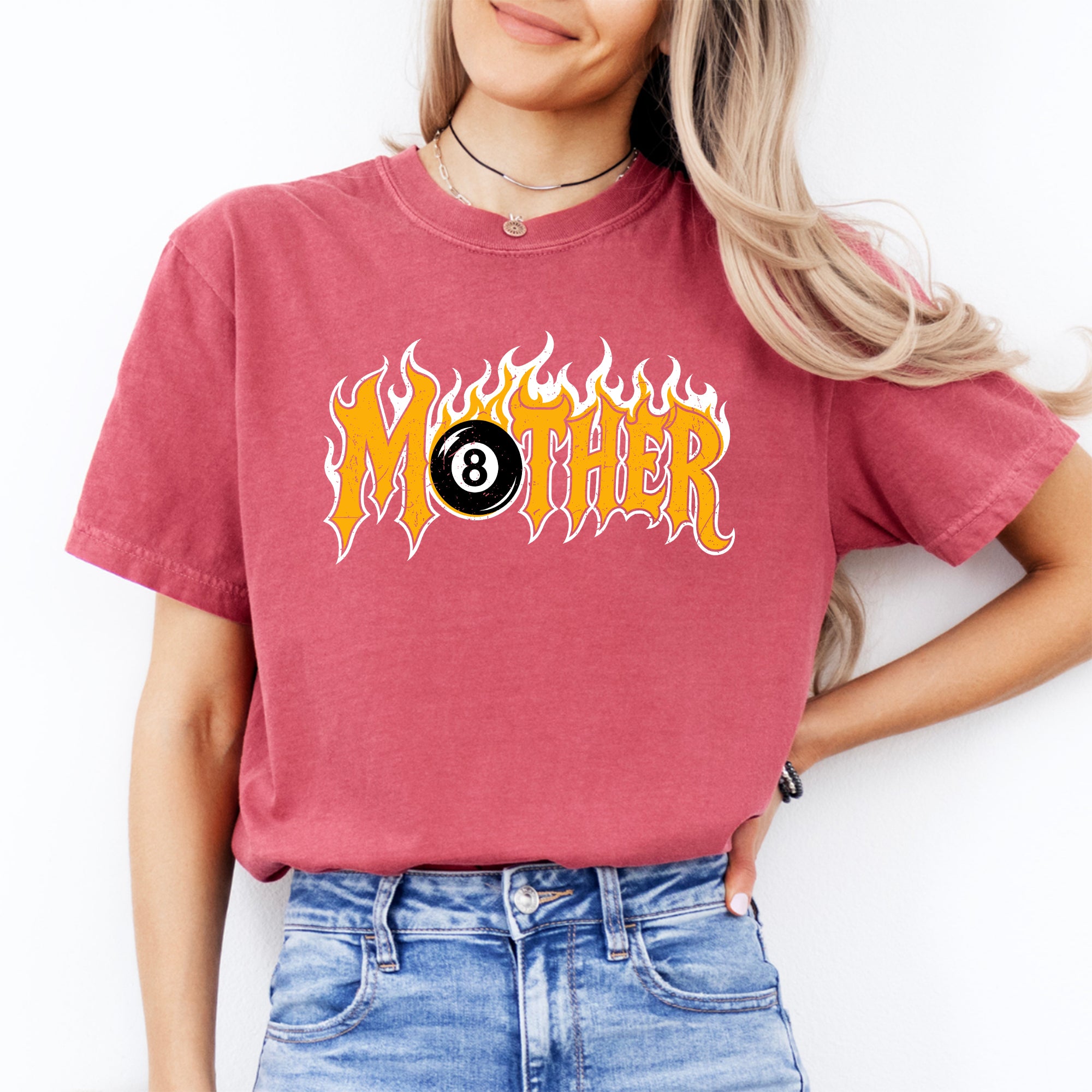 Trendy 8 Ball Mother Tee