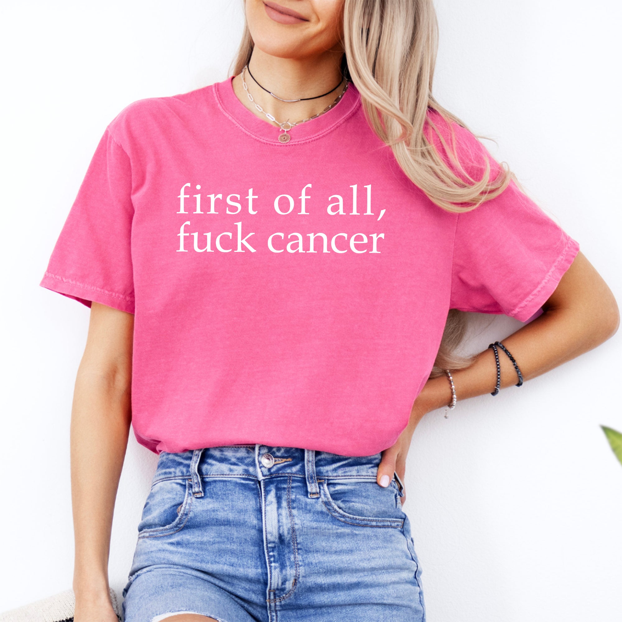 Vor allem: F_ck Krebs – T-Shirt