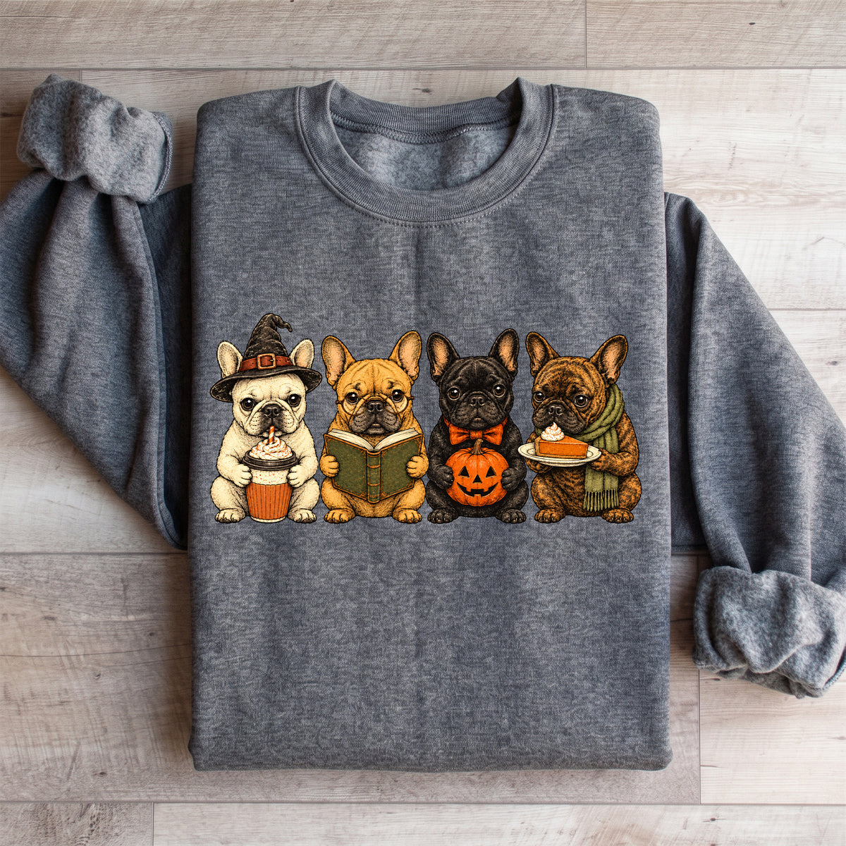 Halloween French Bulldog Sweatshirt