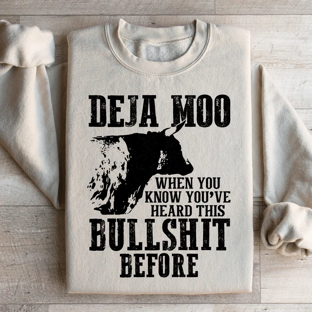 Deja Moo Sweatshirt Peachy Sunday T-Shirt