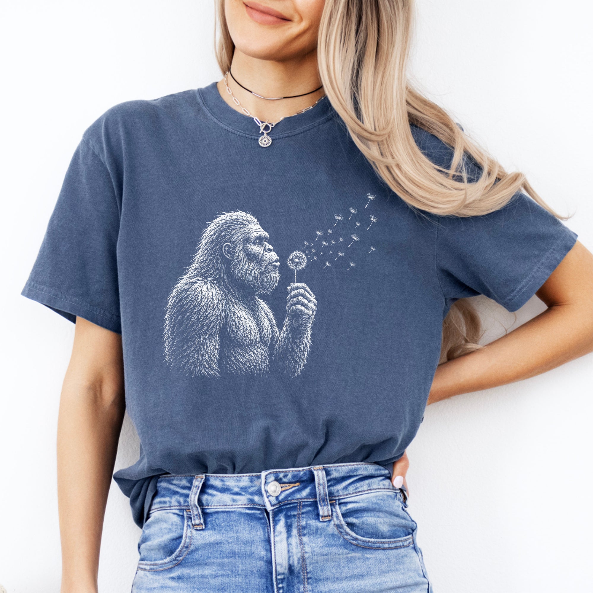 T-Shirt „Bigfoot lässt Wünsche fliegen“