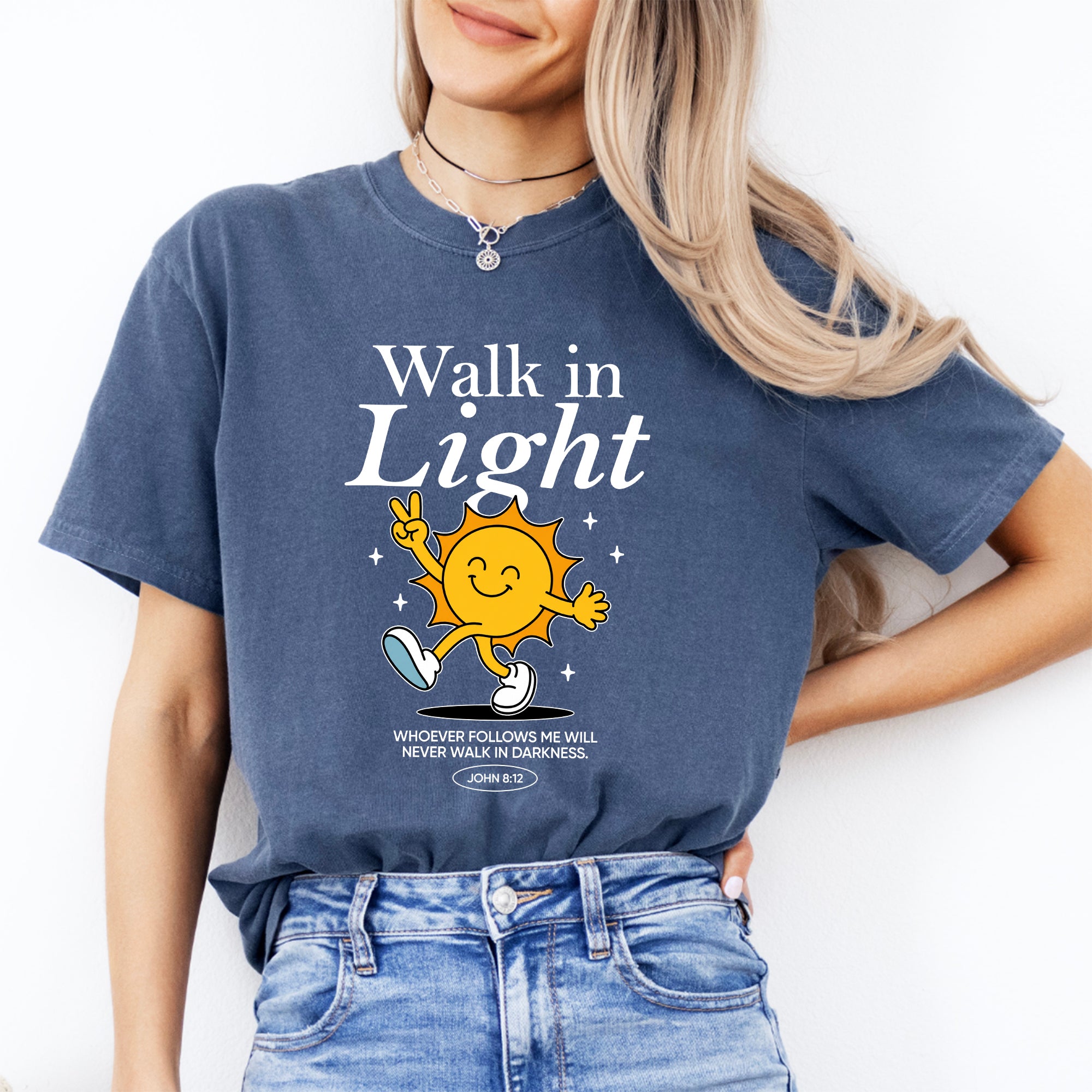 Camiseta «Camina en la luz»