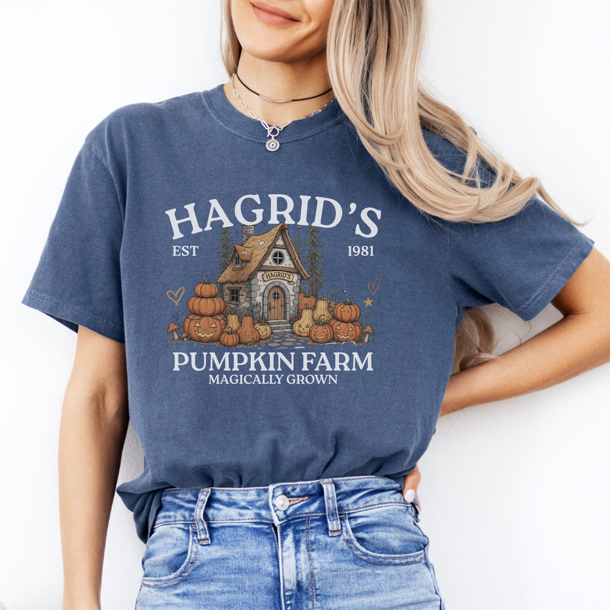 Camiseta de la granja de calabazas de Hagrid, fundada en 1981