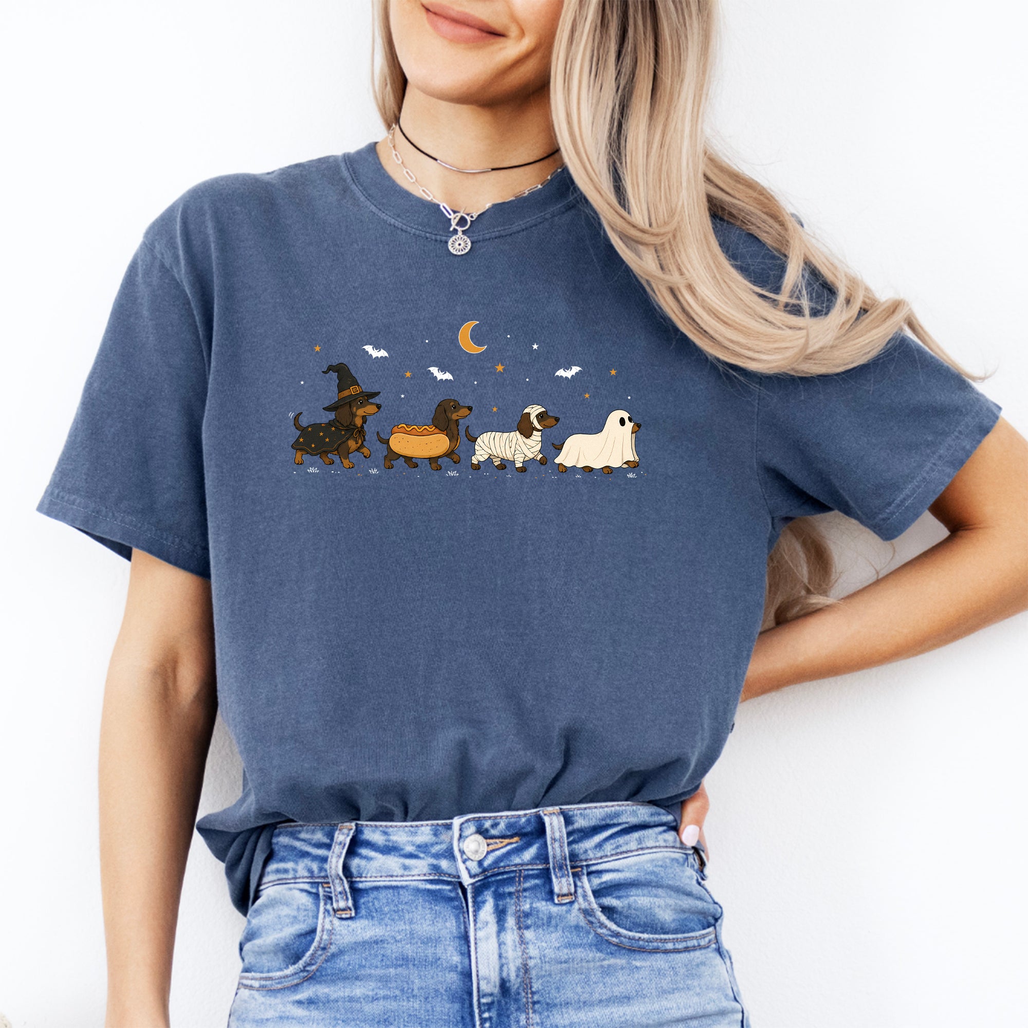 T-shirt « Costumes de teckel pour Halloween »