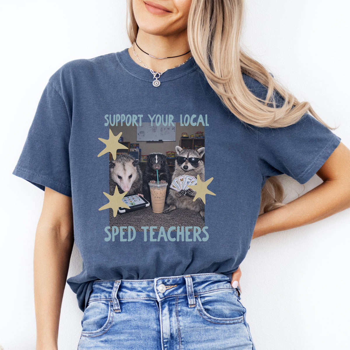 Support Your Local Sped Teachers Tee