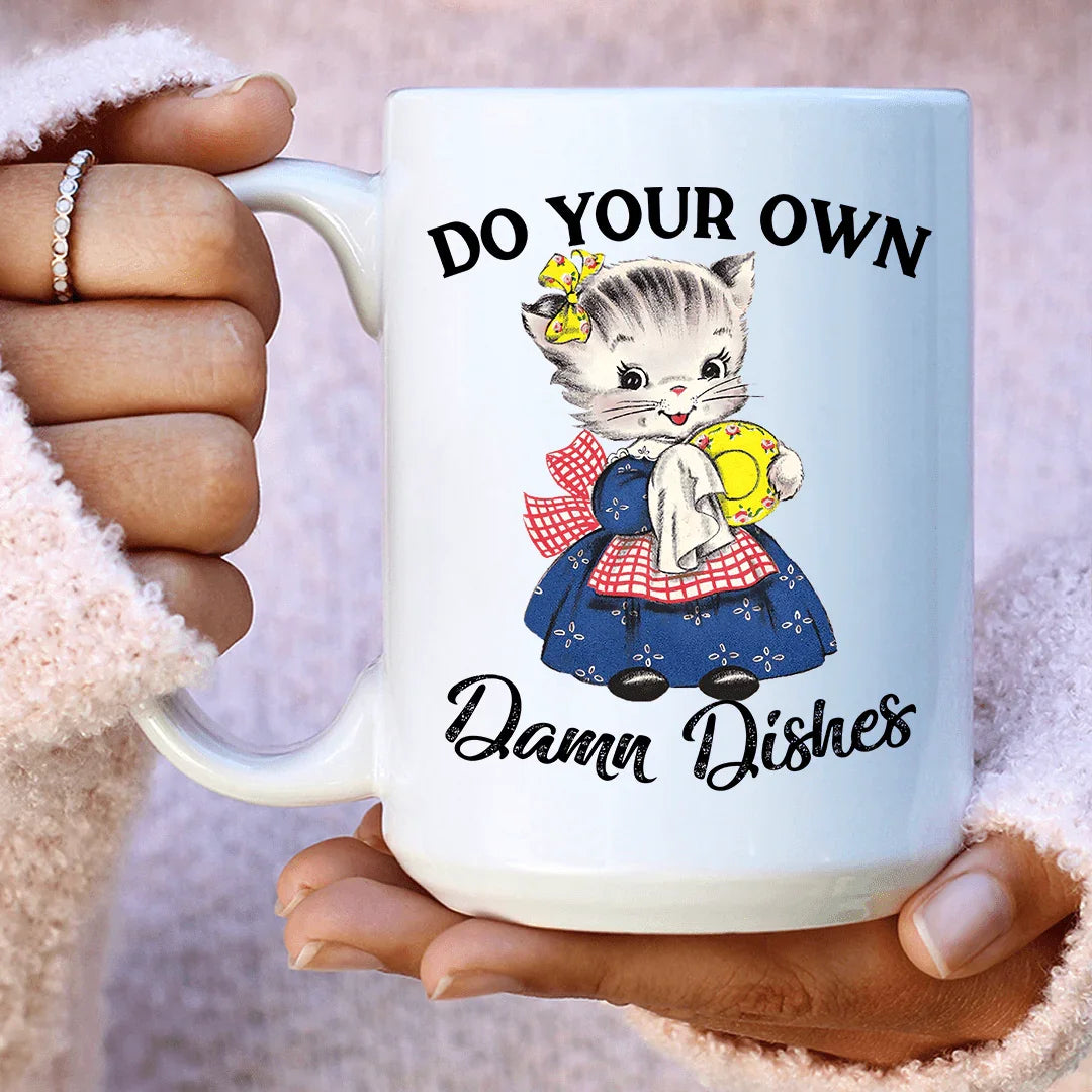 Do Your Own Damn Dishes 15 oz Peachy Sunday T-Shirt