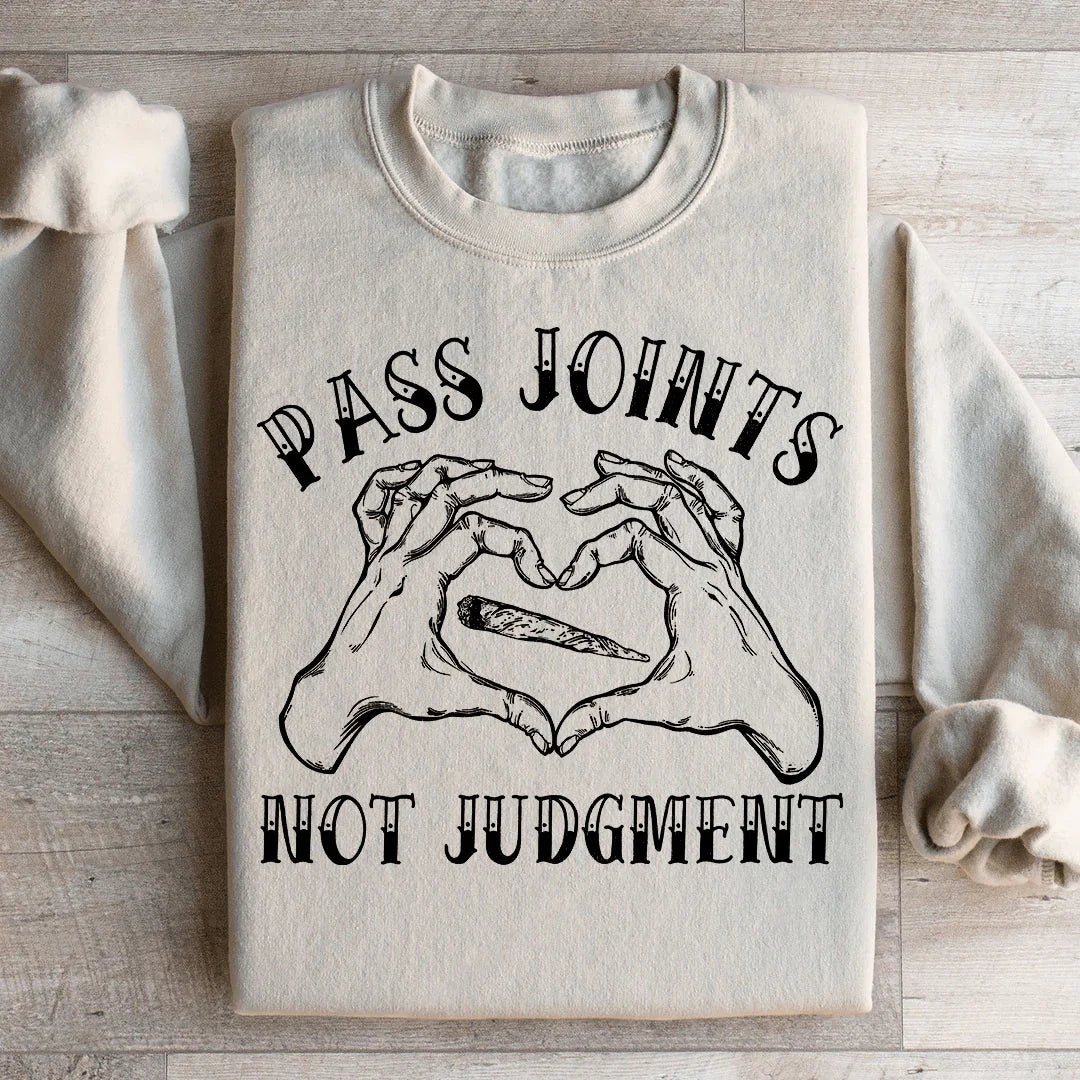 Don't Pass Judgement Sweatshirt Sand / S Peachy Sunday T-Shirt