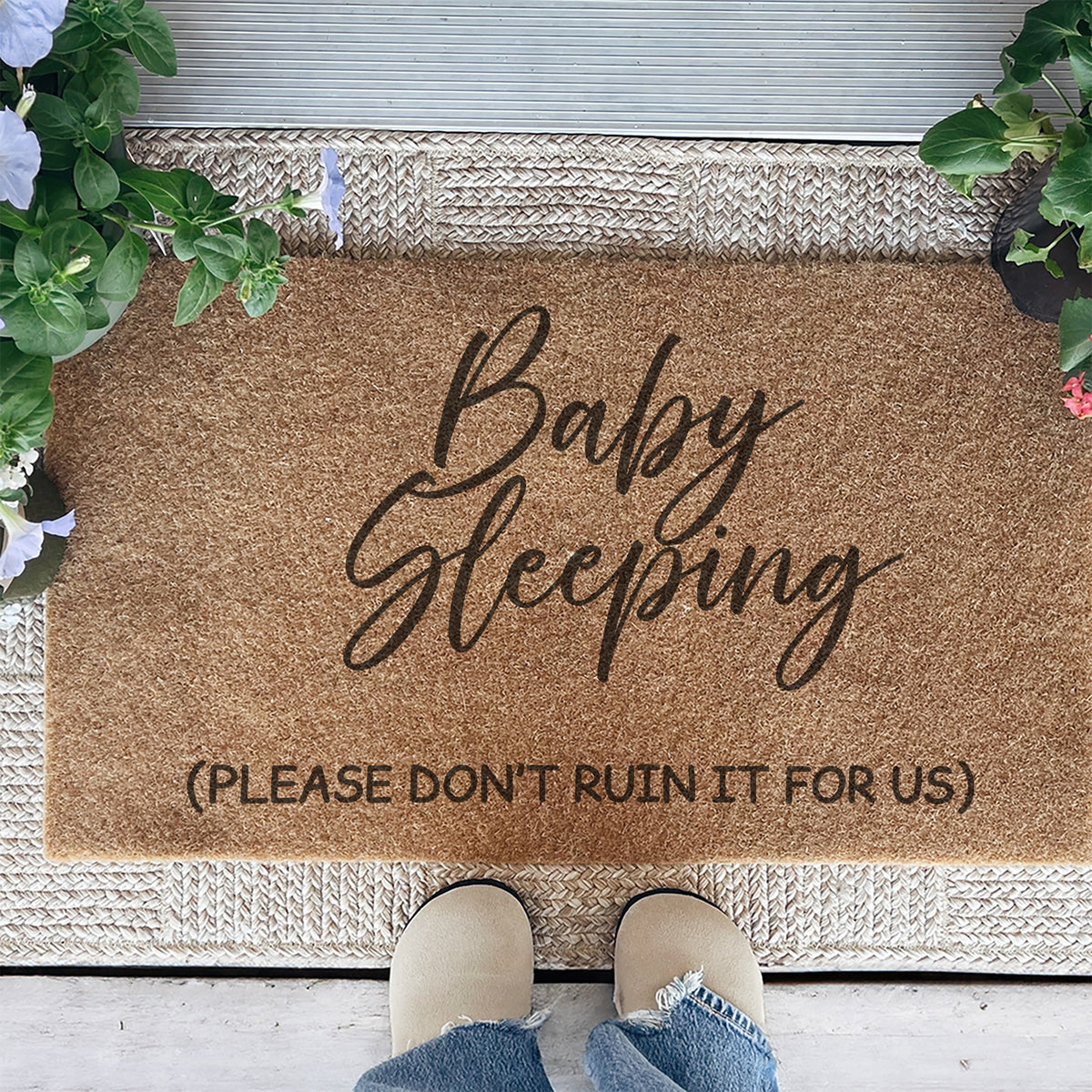 Baby sleeping Doormat