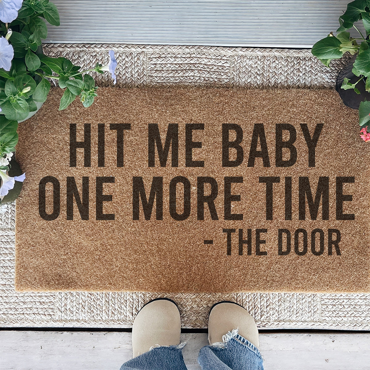 Hit Me Baby One More Time Doormat