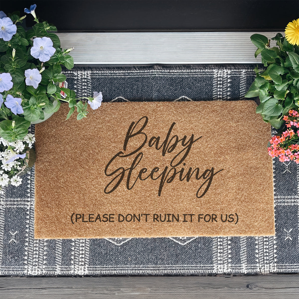 Baby sleeping Doormat