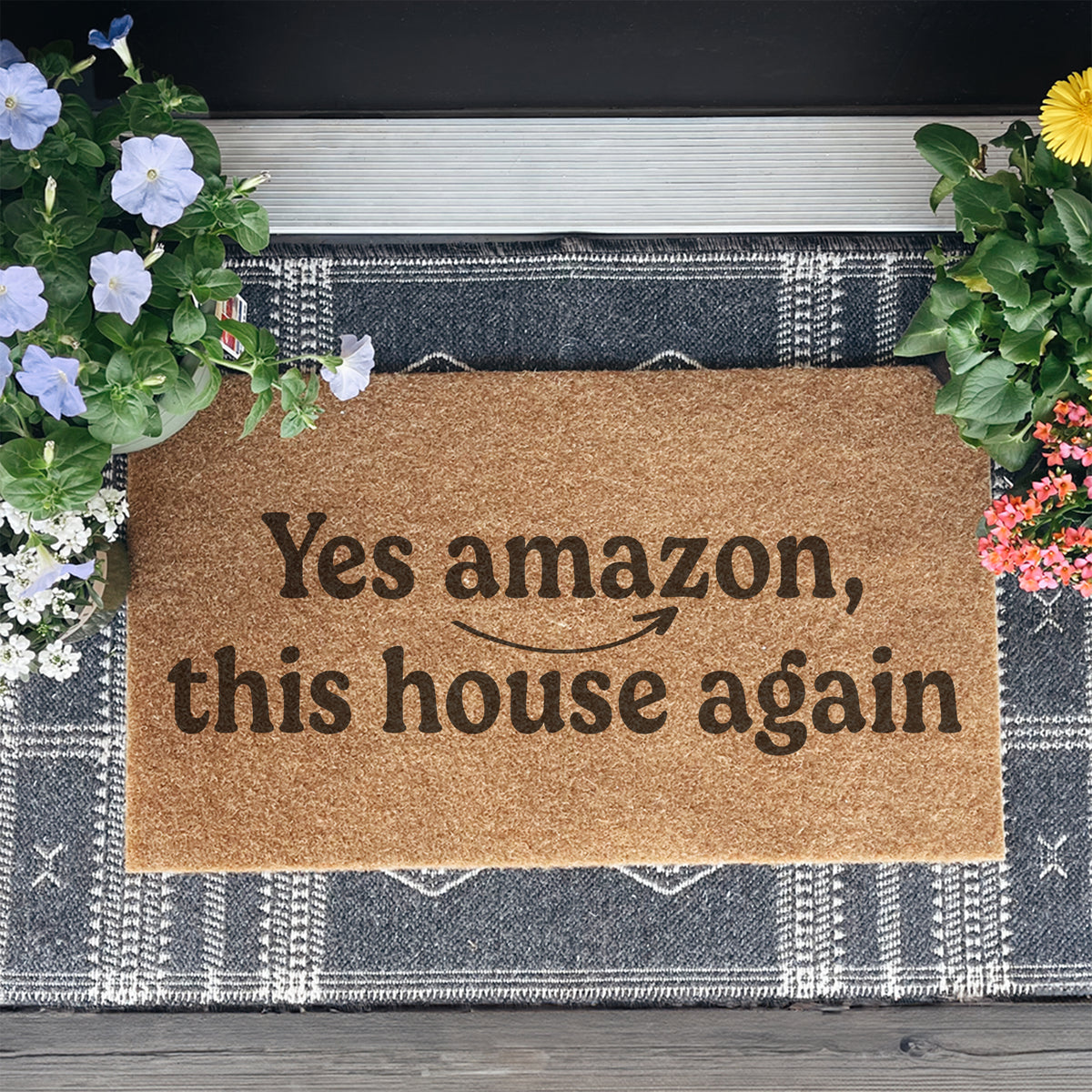 Ja, Amazon, schon wieder dieses Haus - Fußmatte