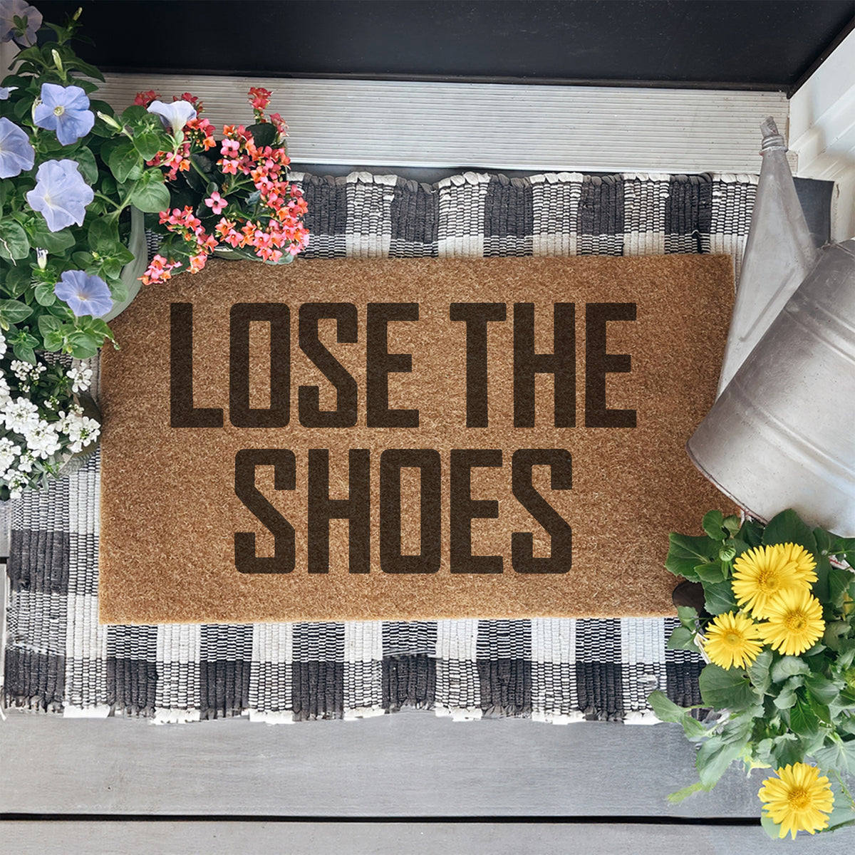 Lose The Shoes Doormat