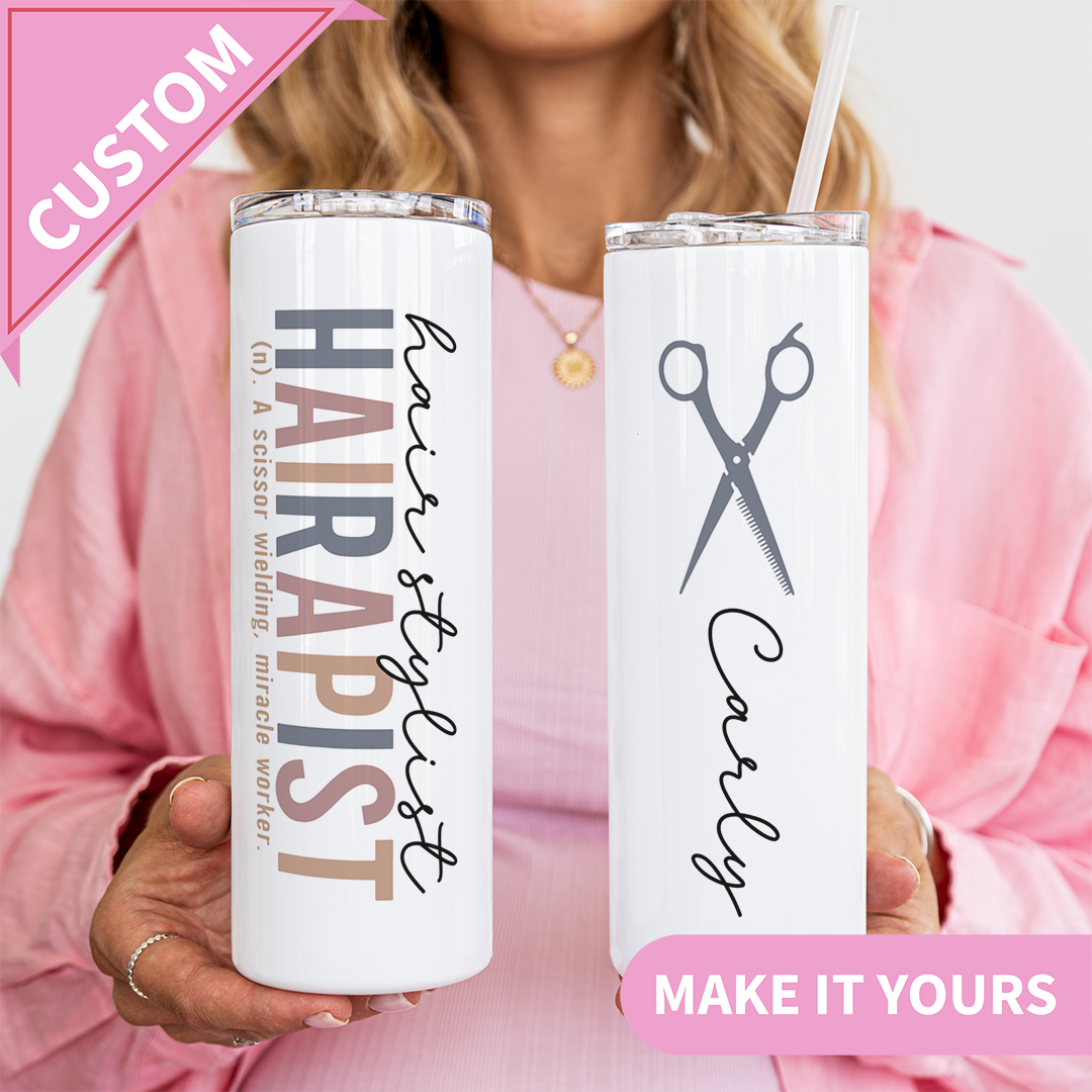 Personalized Hair Stylish Tumbler