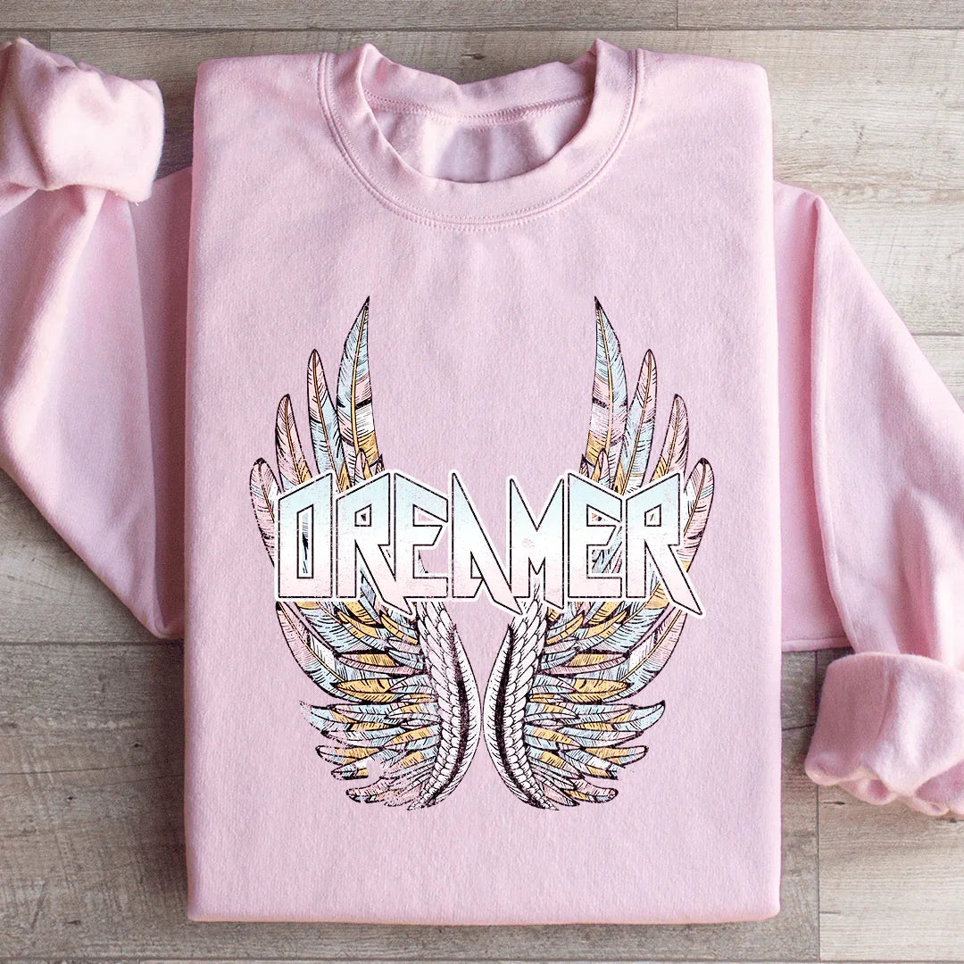 Dreamer Sweatshirt Light Pink / S Peachy Sunday T-Shirt