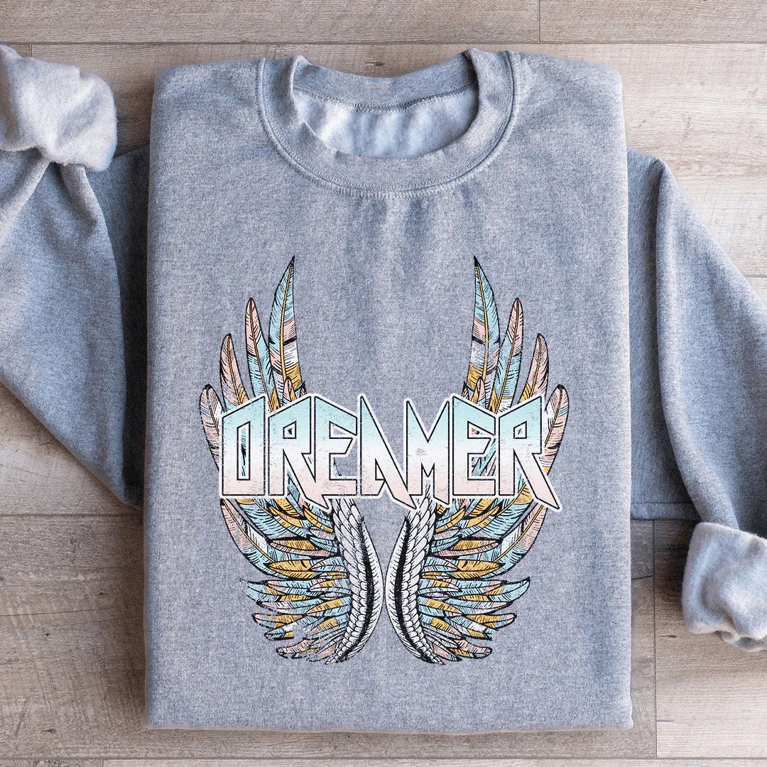 Dreamer Sweatshirt Sport Grey / S Peachy Sunday T-Shirt