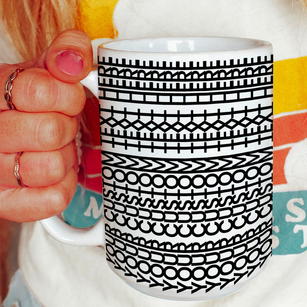 Mug personnalisé à message caché