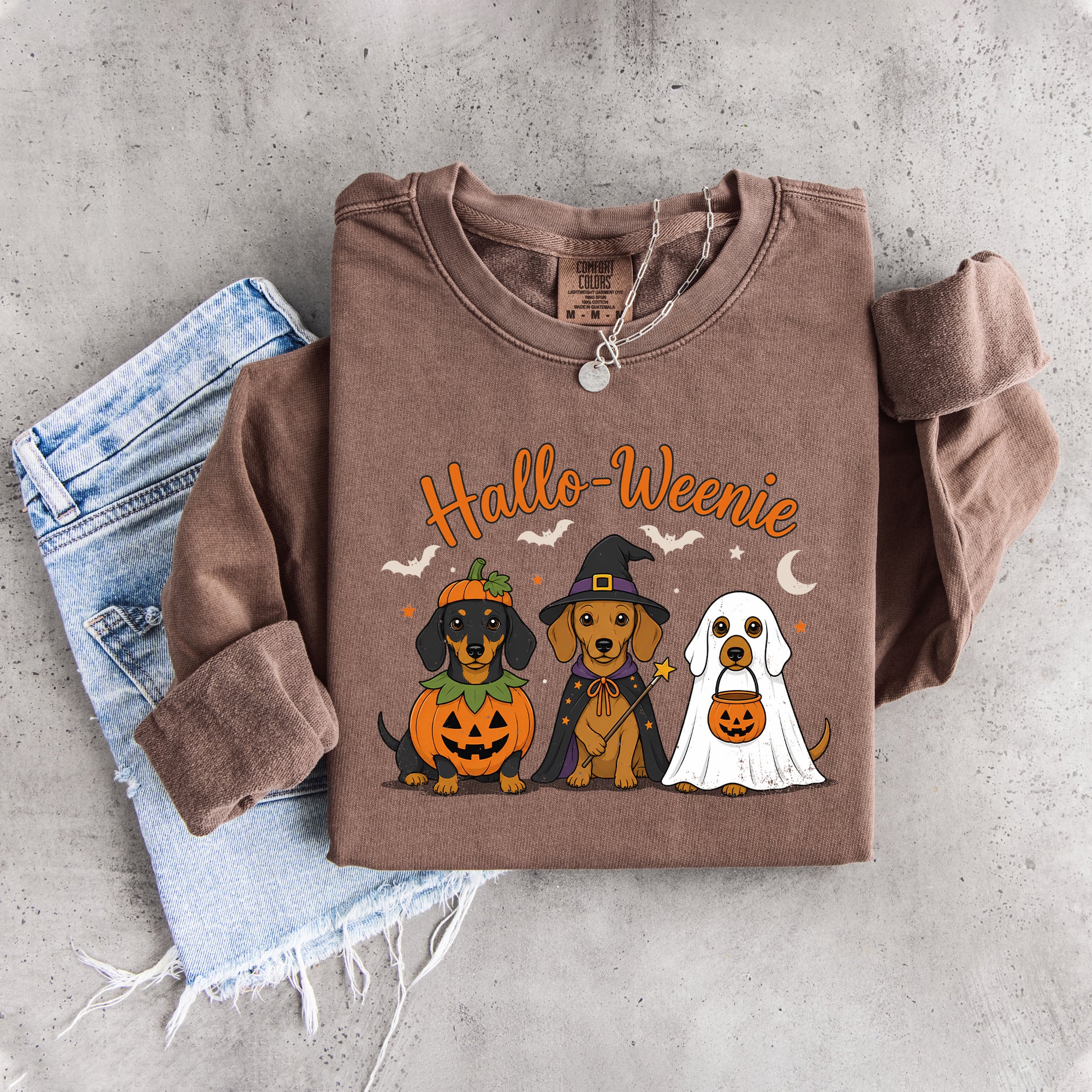 Spooky Hallo Weenie Sweatshirt