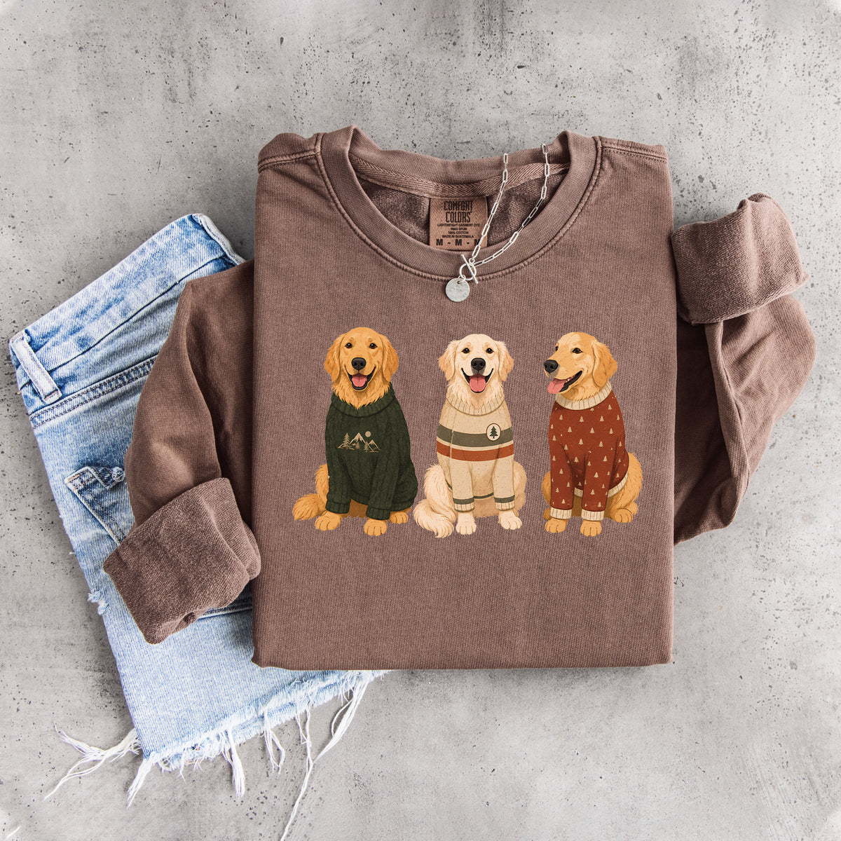 Fall Golden Retriever Sweatshirt