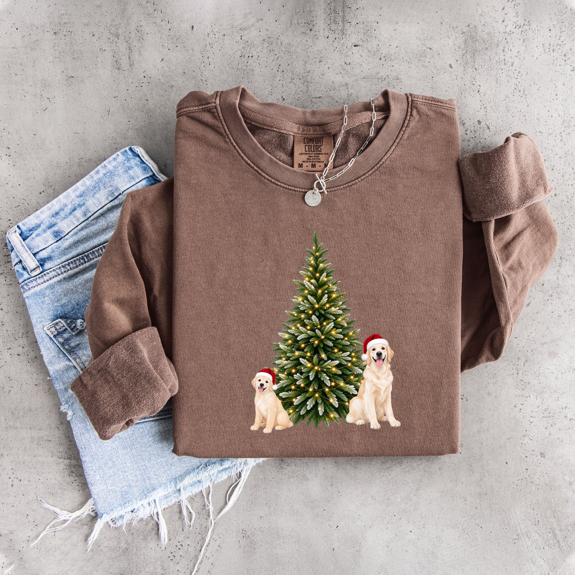 Personalized Dog Christmas Sweatshirt