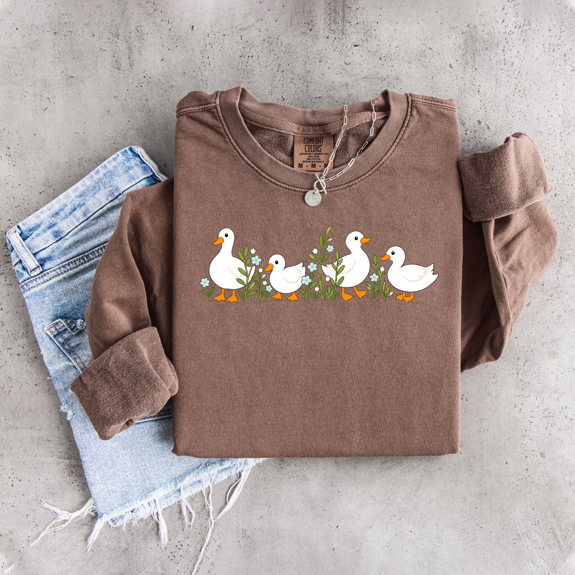 Enten-Sweatshirt
