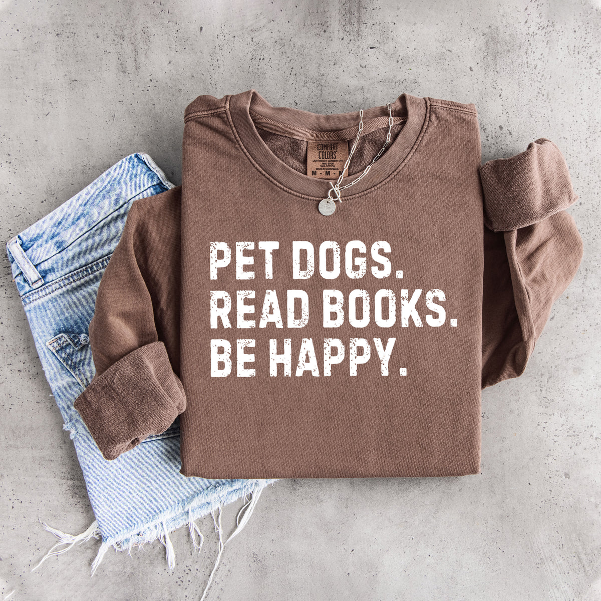 Pet Dogs Read Books Sweatshirt
