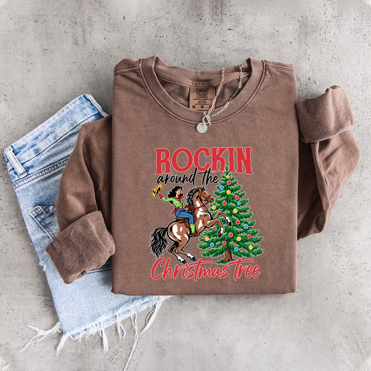 Rockin Around The Christmas Tree Sweatshirt